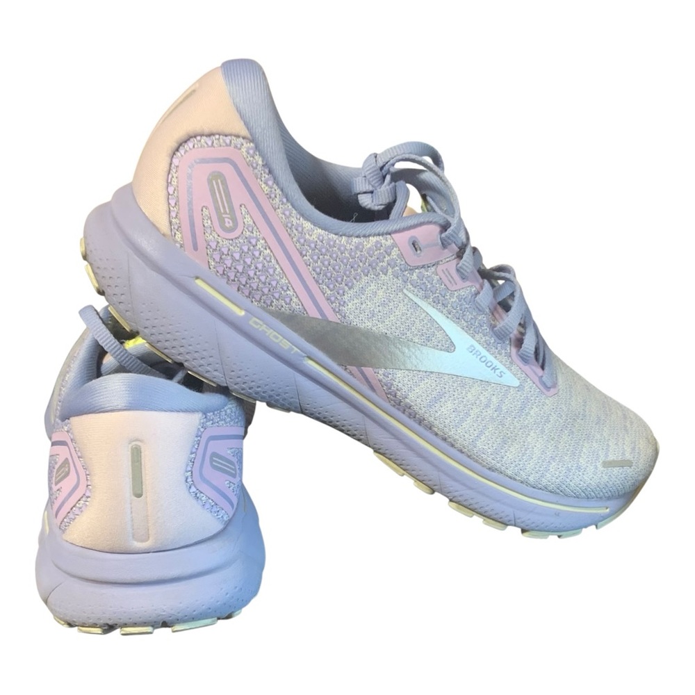 BROOKS Ghost 14 Womens Running Shoes Sneakers 1203561B566 Lilac Purple 9.5M